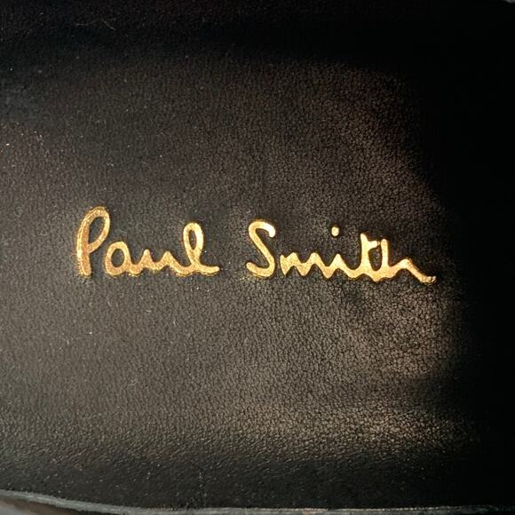 PAUL SMITH Size 7 Black Leather Lace Up Shoes main image 7